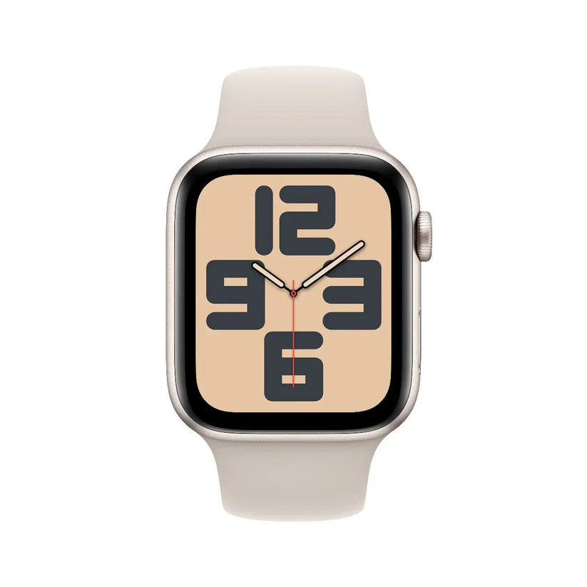 Apple Watch SE GPS 44mm Starlight with Starlight Sport Band - M/L - iSTYLE RS