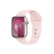 Apple Watch S9 GPS 41mm Pink with Light Pink Sport Band - S/M - iSTYLE RS