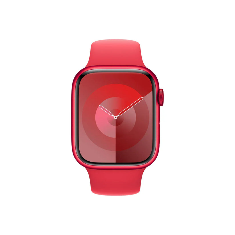 Apple Watch S9 GPS 45mm RED with RED Sport Band - M/L - iSTYLE RS