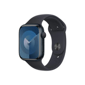 Apple Watch S9 GPS 45mm Midnight with Midnight Sport Band - S/M - iSTYLE RS