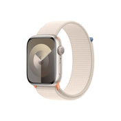 Apple Watch S9 GPS 45mm Starlight with Starlight Sport Loop - iSTYLE RS