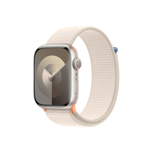 Apple Watch S9 GPS 45mm Starlight with Starlight Sport Loop - iSTYLE RS