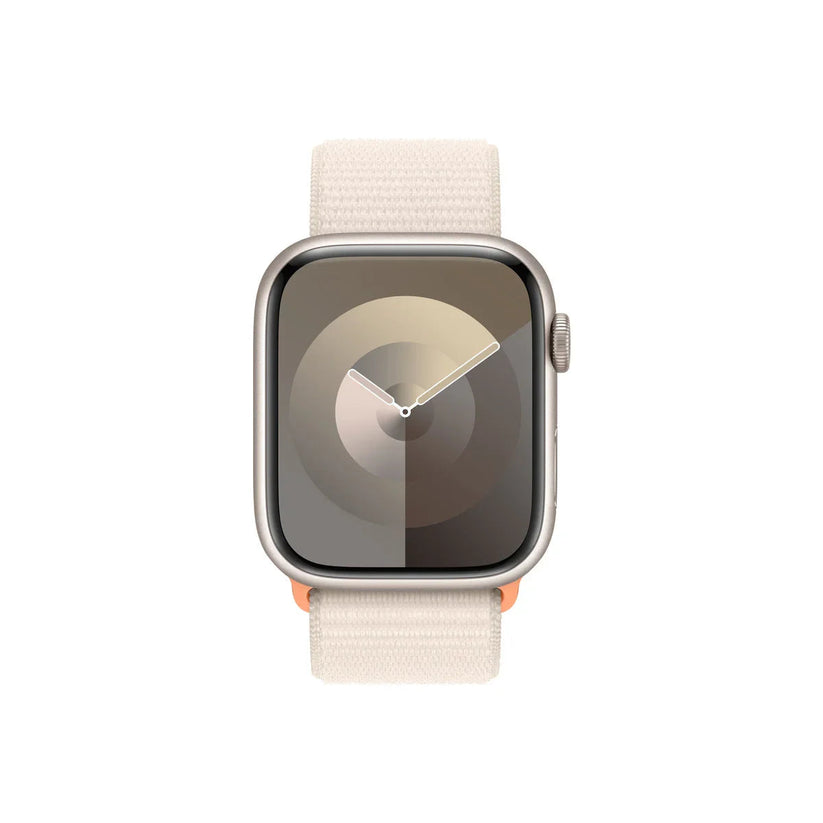 Apple Watch S9 GPS 45mm Starlight with Starlight Sport Loop - iSTYLE RS