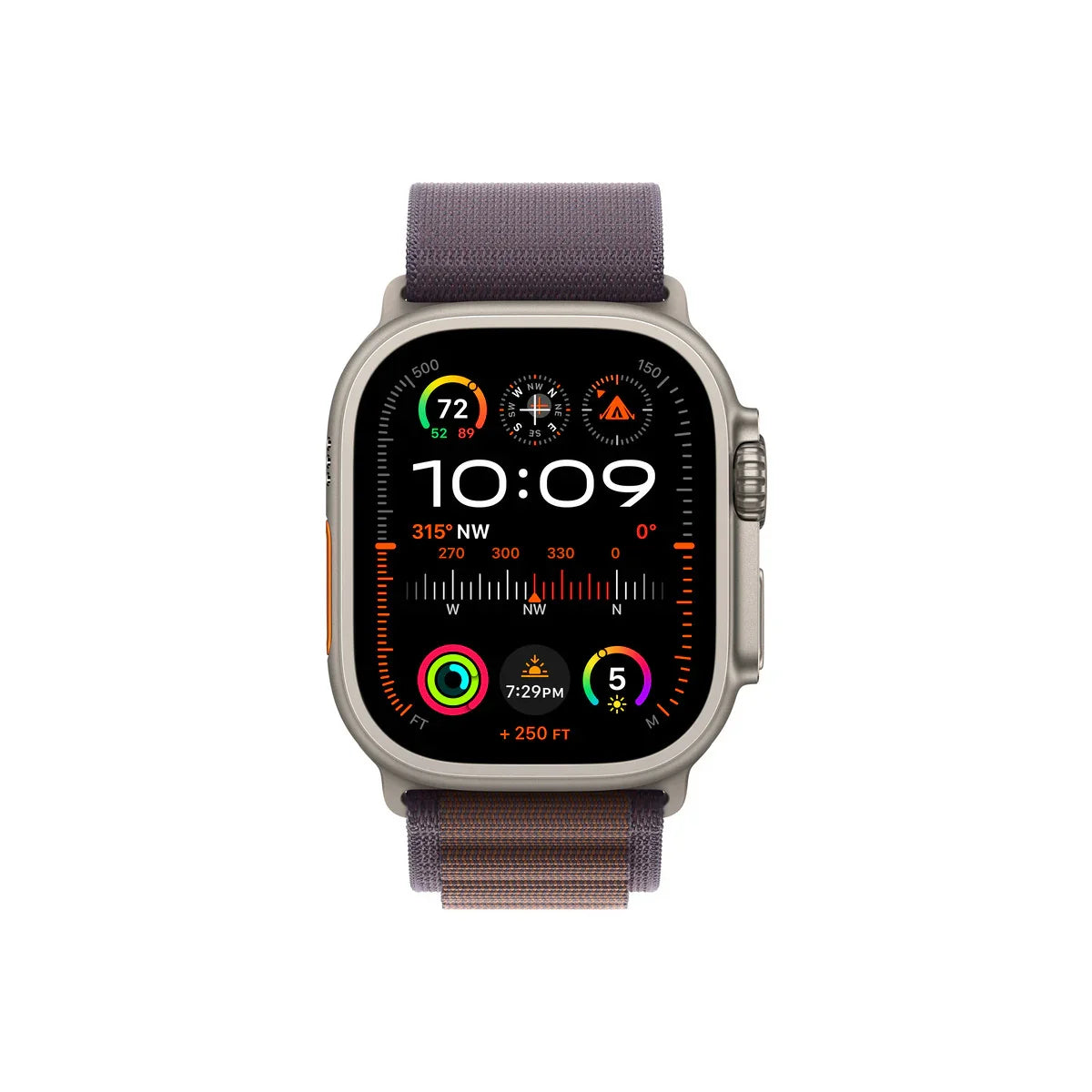 Apple Watch Ultra2 Cellular, 49mm Titanium Case with Indigo Alpine Loop - Small - iSTYLE RS