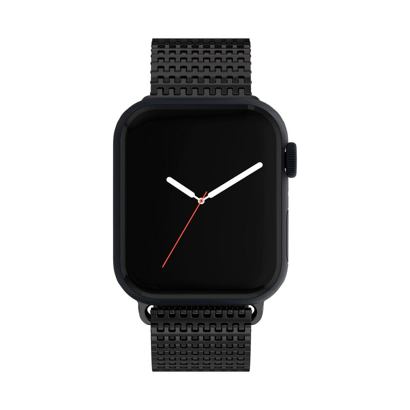 CUREA METALICA MESH NEXT ONE PENTRU APPLE WATCH 41MM, Negru - iSTYLE RS