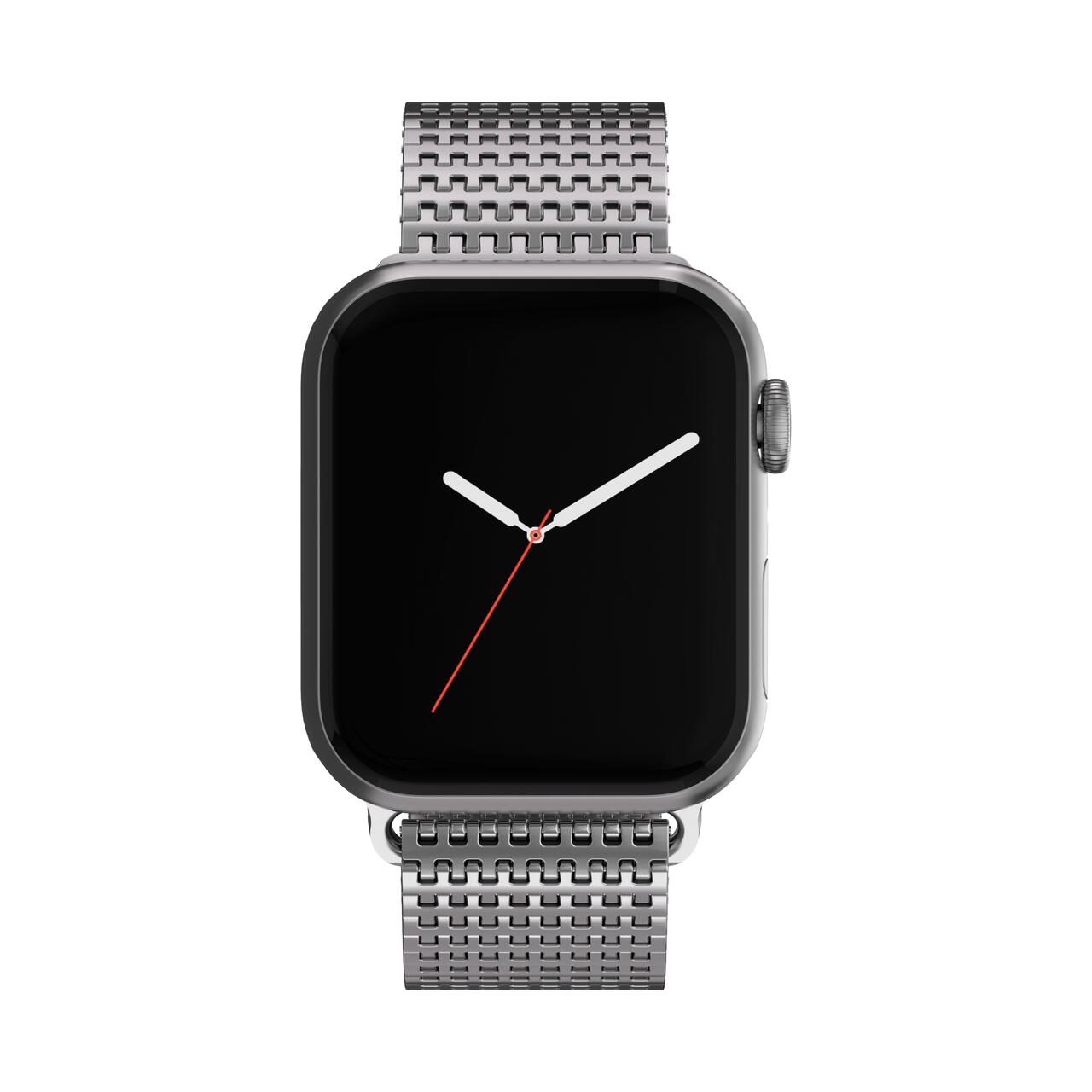 CUREA METALICA MESH NEXT ONE PENTRU APPLE WATCH 41MM, Argintiu - iSTYLE RS