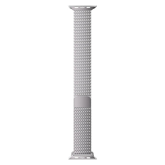 CUREA METALICA MESH NEXT ONE PENTRU APPLE WATCH 45/49MM, Argintiu - iSTYLE RS