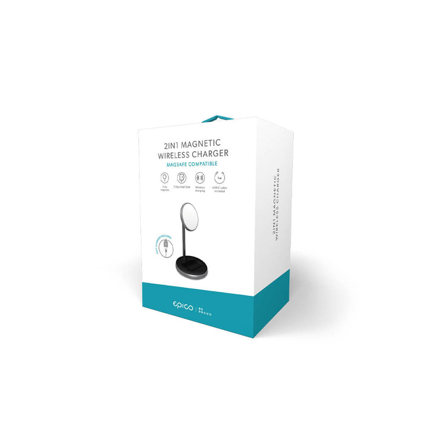 EPICO 2IN1 MAGNETIC WIRELESS CHARGER - iSTYLE RS