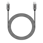 Next One SPACE GRAY USB-C TO LIGHTNING 1,2m METALLIC CABLE - iSTYLE RS