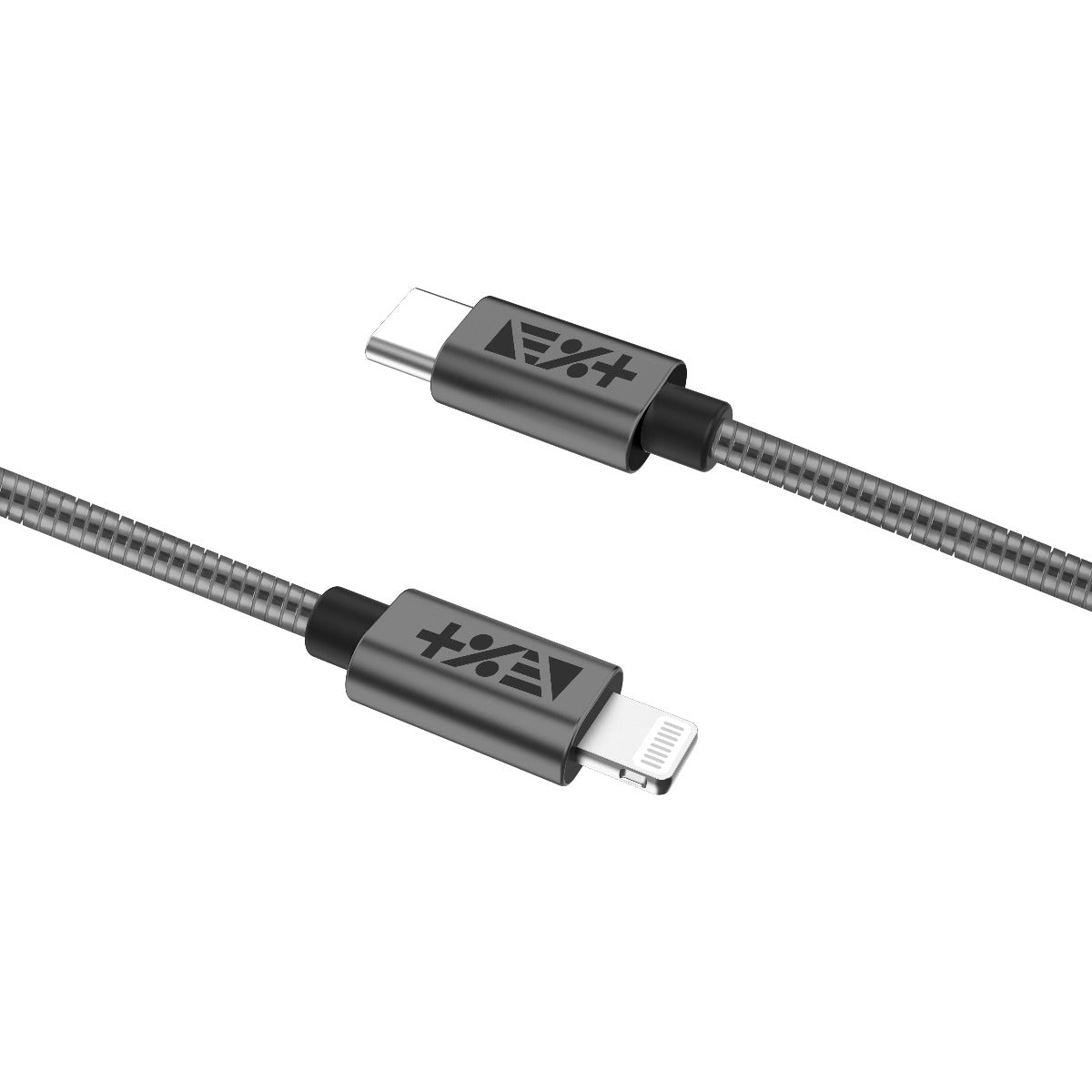 Next One SPACE GRAY USB-C TO LIGHTNING 1,2m METALLIC CABLE - iSTYLE RS