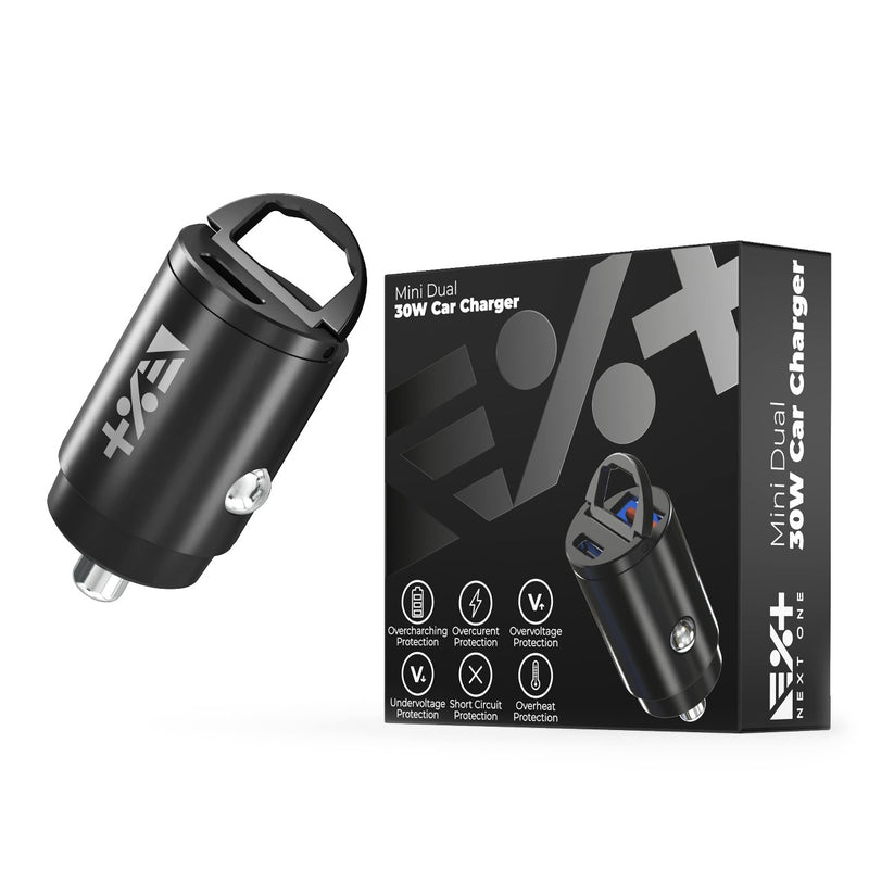 NEXT ONE MINI DUAL 30W CAR CHARGER - iSTYLE RS
