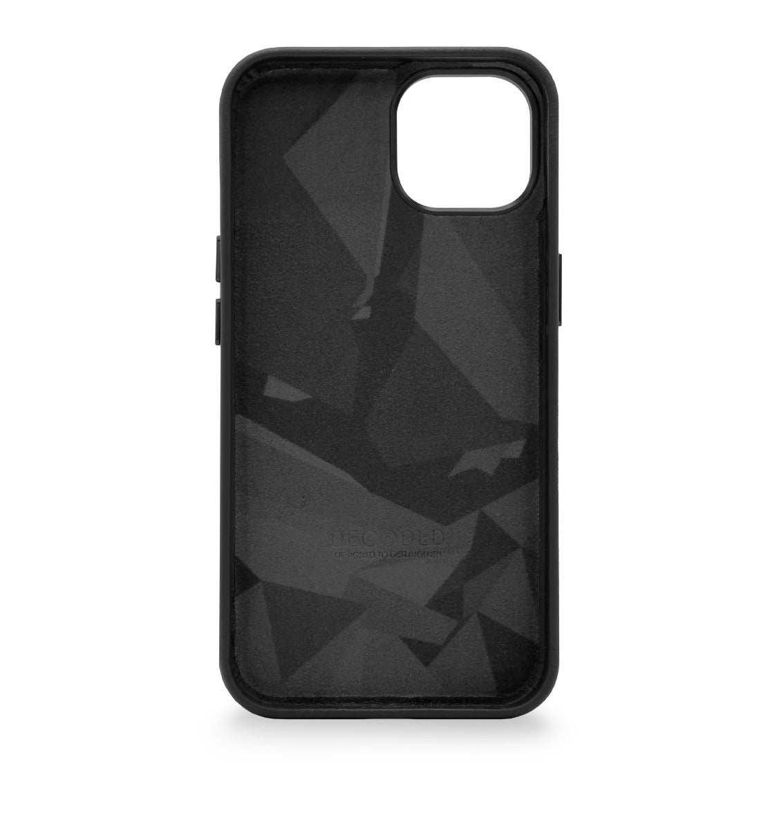 Decoded Leather BackCover, black - iPhone 14 - iSTYLE RS