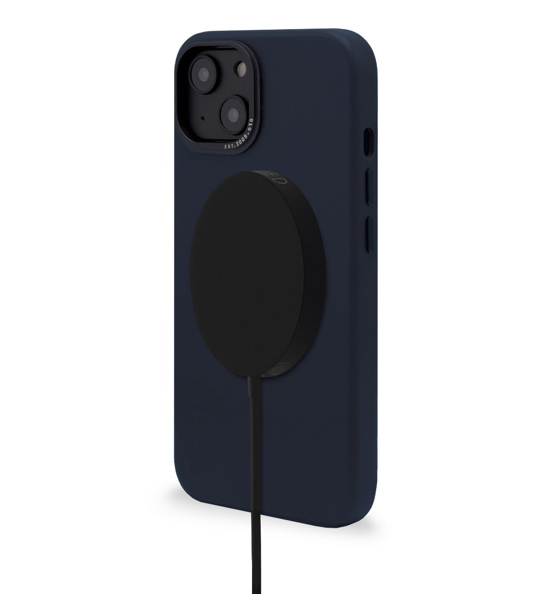 Decoded Leather BackCover, navy - iPhone 14 - iSTYLE RS