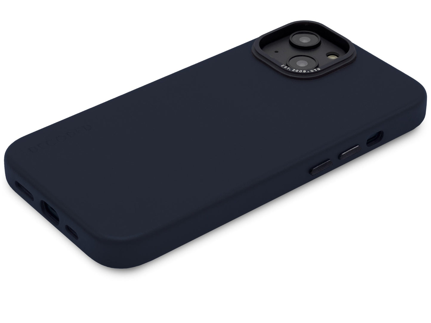 Decoded Leather BackCover, navy - iPhone 14 - iSTYLE RS