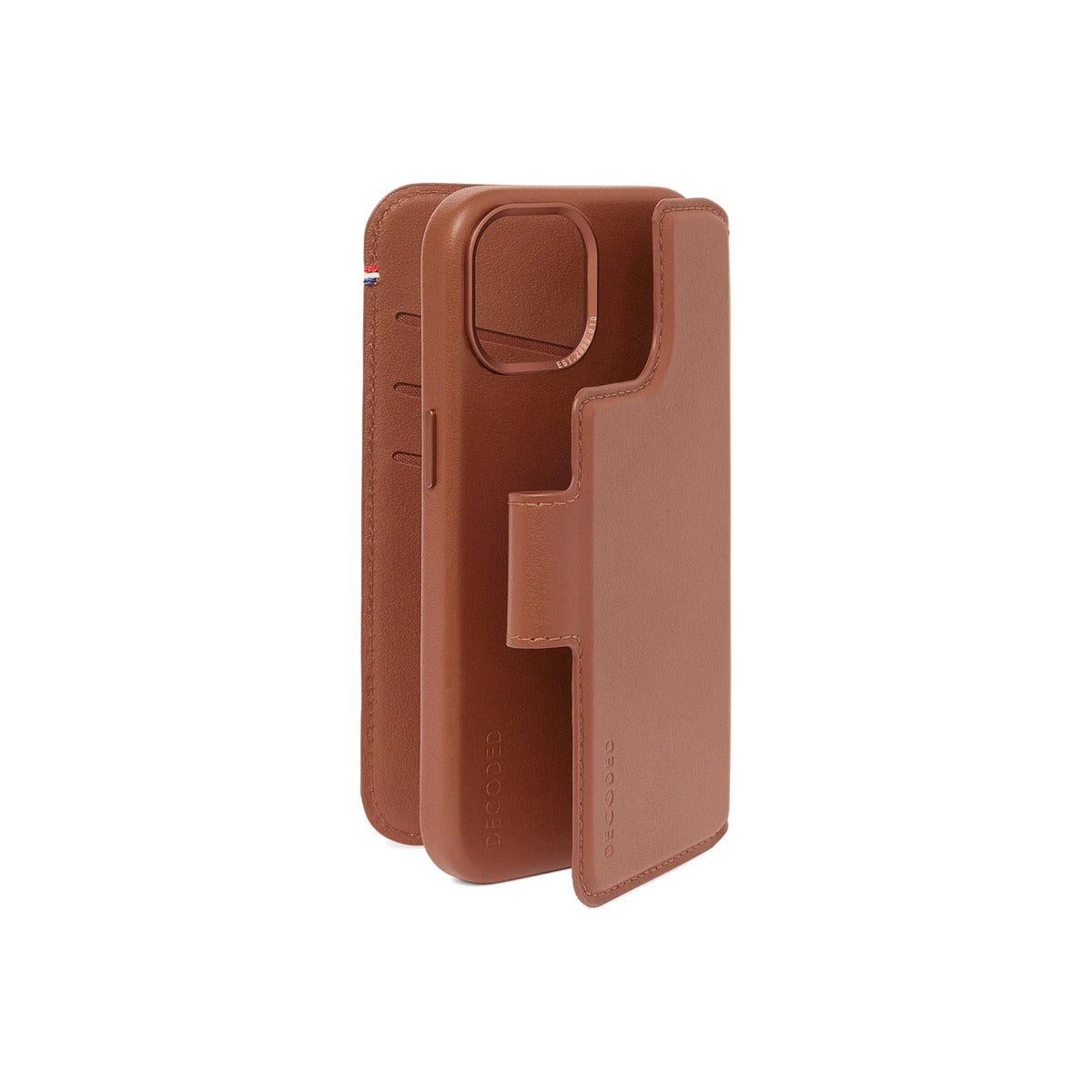 Leather Detachable Wallet for iPhone 15 Pro Max | Tan - iSTYLE RS