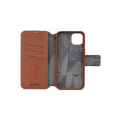 Leather Detachable Wallet for iPhone 15 Pro Max | Tan - iSTYLE RS