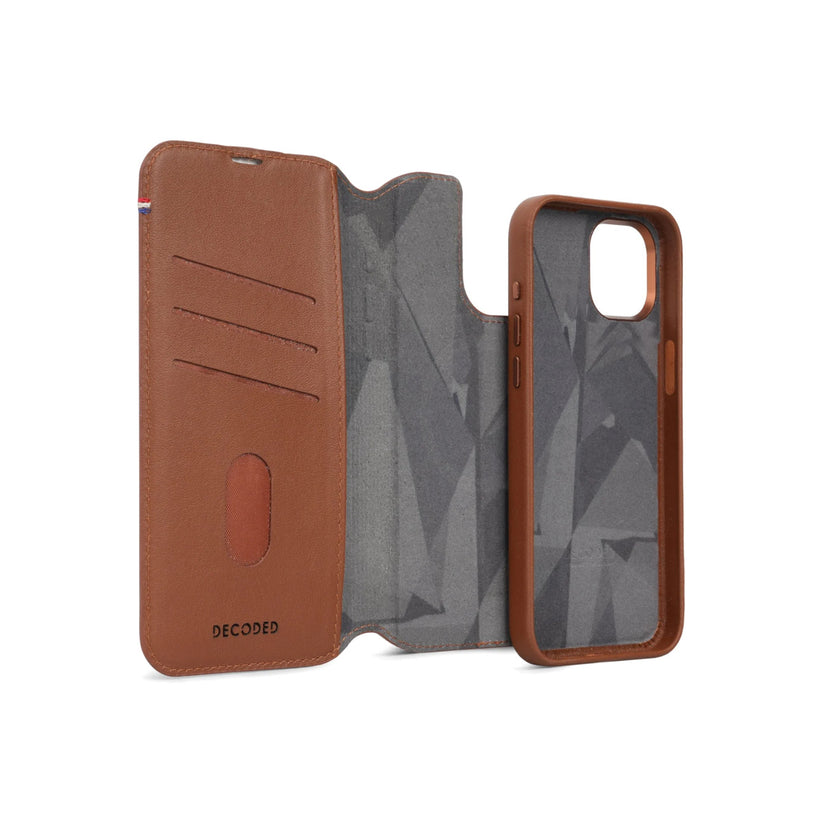 Leather Detachable Wallet for iPhone 15 Pro Max | Tan - iSTYLE RS