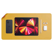 Satechi diual sided Eco-leather Deskmate - Yellow/Orange - iSTYLE RS
