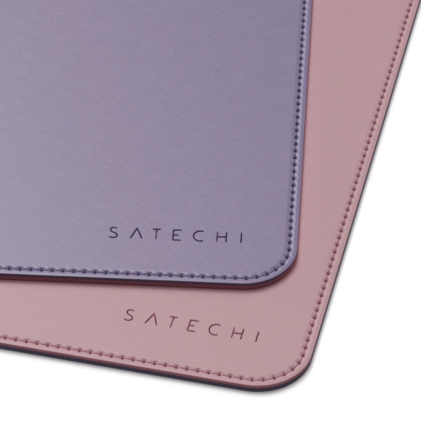 Satechi diual sided Eco-leather Deskmate - Pink/Purple - iSTYLE RS