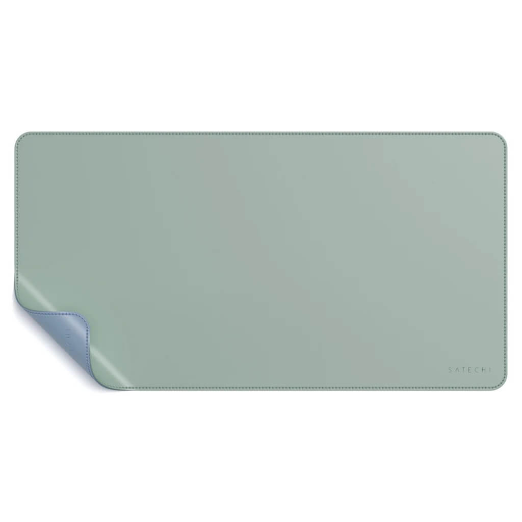 Satechi dual sided Eco-leather Deskmate - Blue/Green - iSTYLE RS