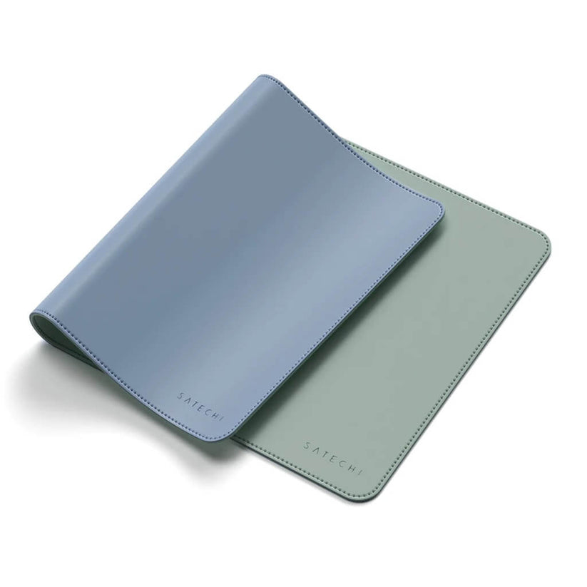 Satechi dual sided Eco-leather Deskmate - Blue/Green - iSTYLE RS