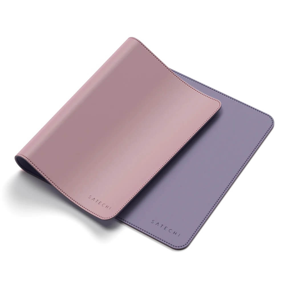 Satechi diual sided Eco-leather Deskmate - Pink/Purple - iSTYLE RS