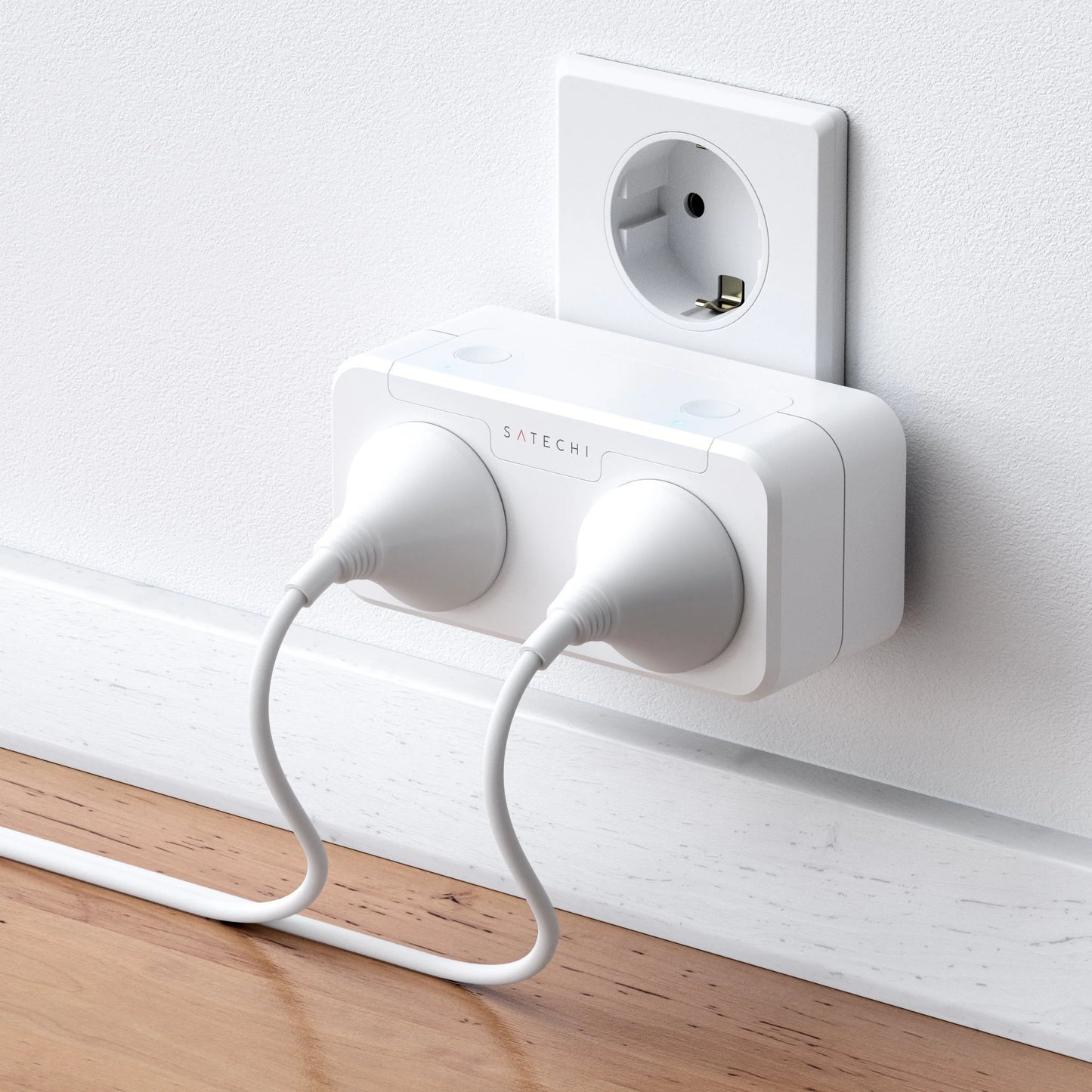Satechi Apple Homekit Dual Smart Outlet (EU) - White