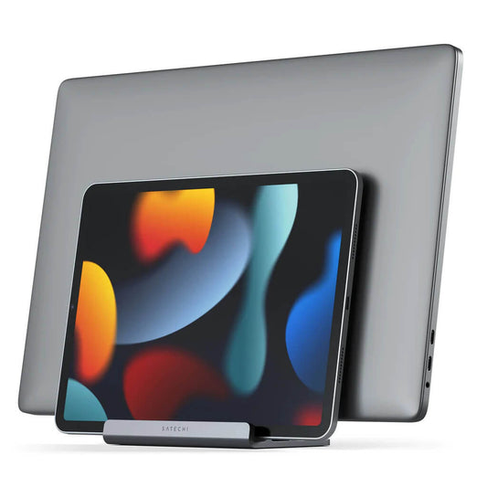 SATECHI DUAL VERTICAL LAPTOP STAND - iSTYLE RS