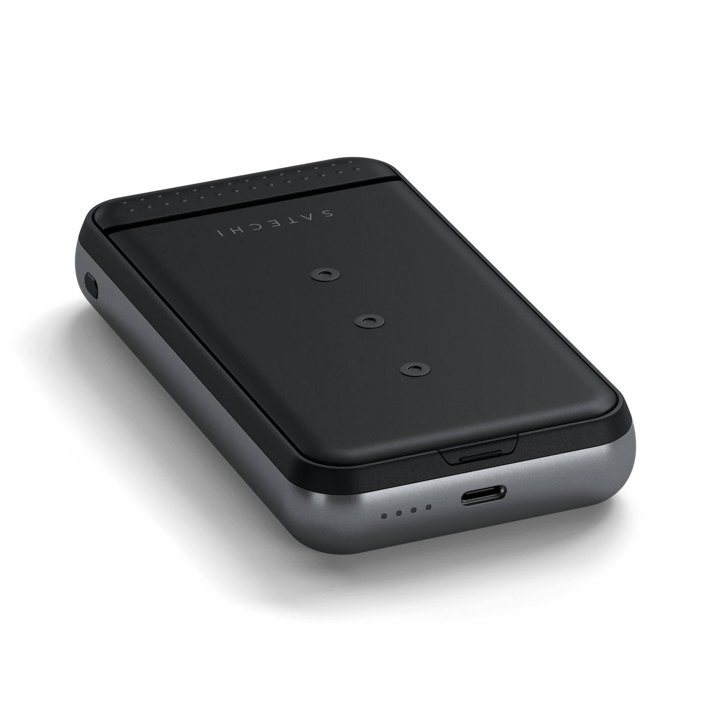 Satechi Duo Wireless Charger Power Bank Stand 10000 mAh Stand - Space Grey