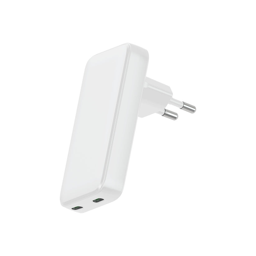 DVICED Slim GaN fast charger 45W Dual USB-C EU - iSTYLE RS