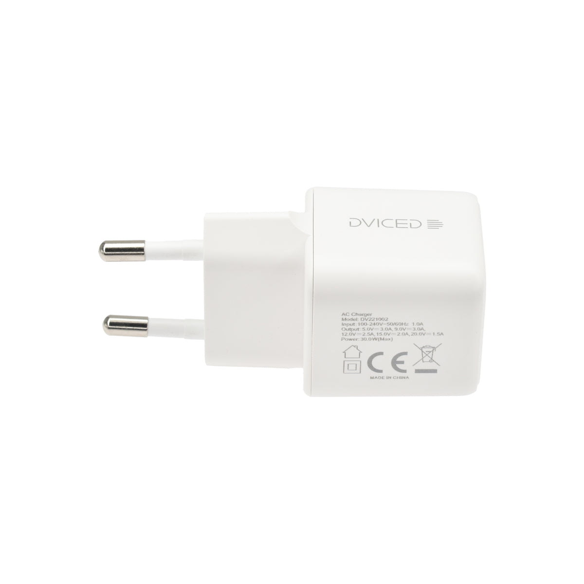 Dviced Wall charger 30W GaN EU - iSTYLE RS