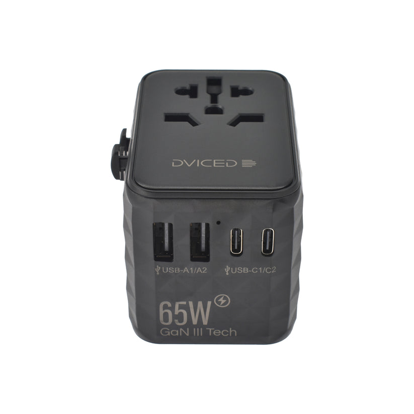 Dviced Universal Travel Adapter 65W GaN - iSTYLE RS
