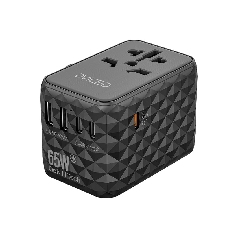 Dviced Universal Travel Adapter 65W GaN - iSTYLE RS