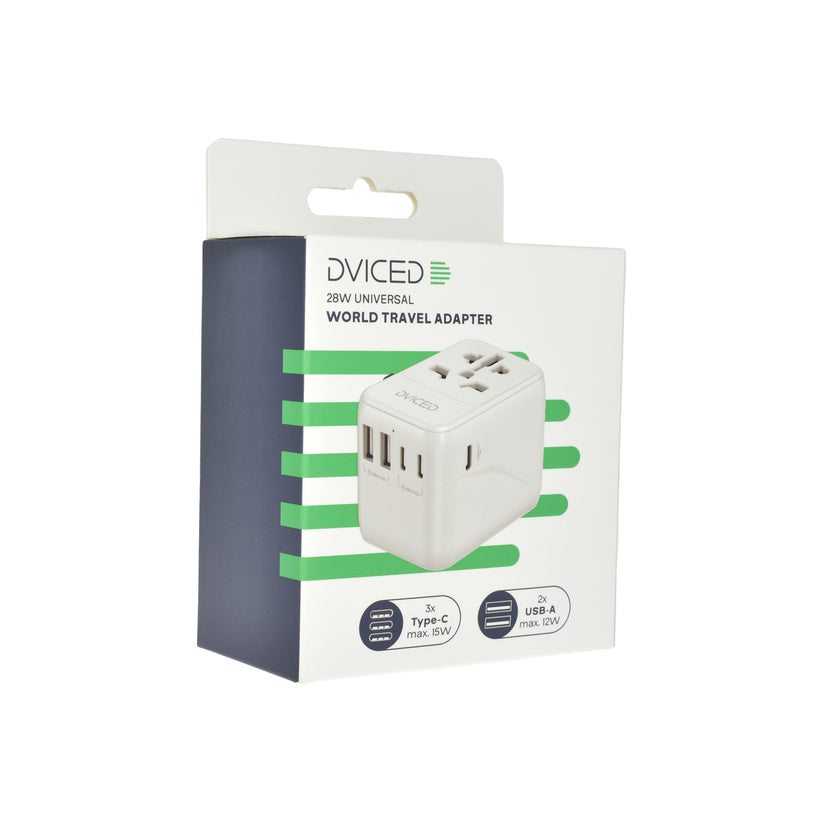 Dviced World travel adapter 28W universal - iSTYLE RS