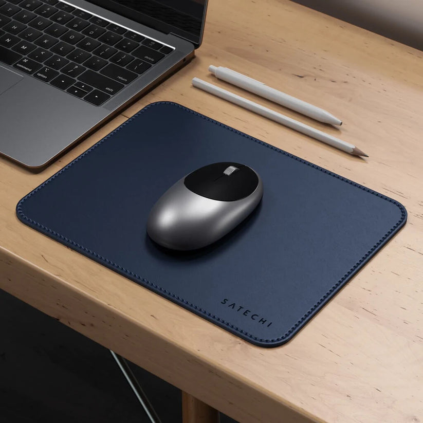Satechi Eco Leather Mouse Pad - Blue - iSTYLE RS