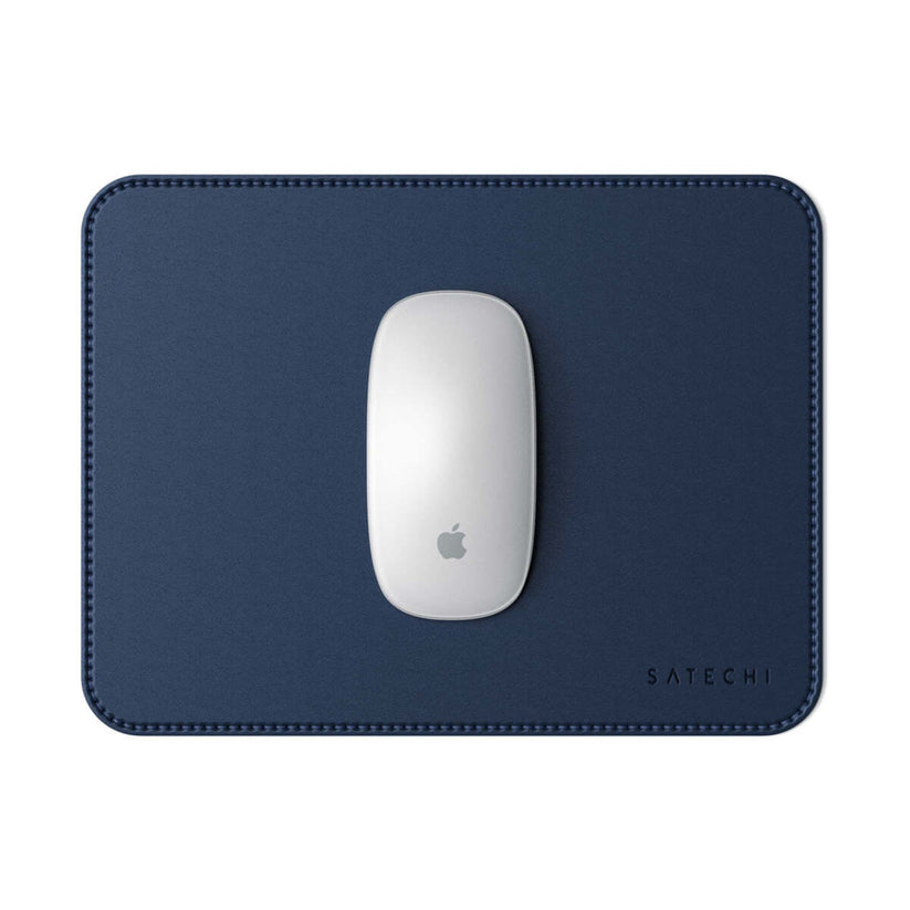 Satechi Eco Leather Mouse Pad - Blue - iSTYLE RS