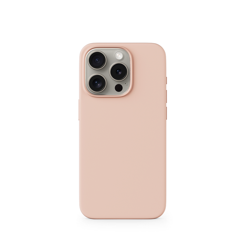 EPICO Mag+ Silicone Case Pro - Peach Pink - iPhone 16 Pro Max - iSTYLE RS