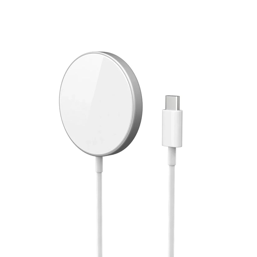 iStyle FAST MAGNETIC WIRELESS CHARGER - silver - iSTYLE RS