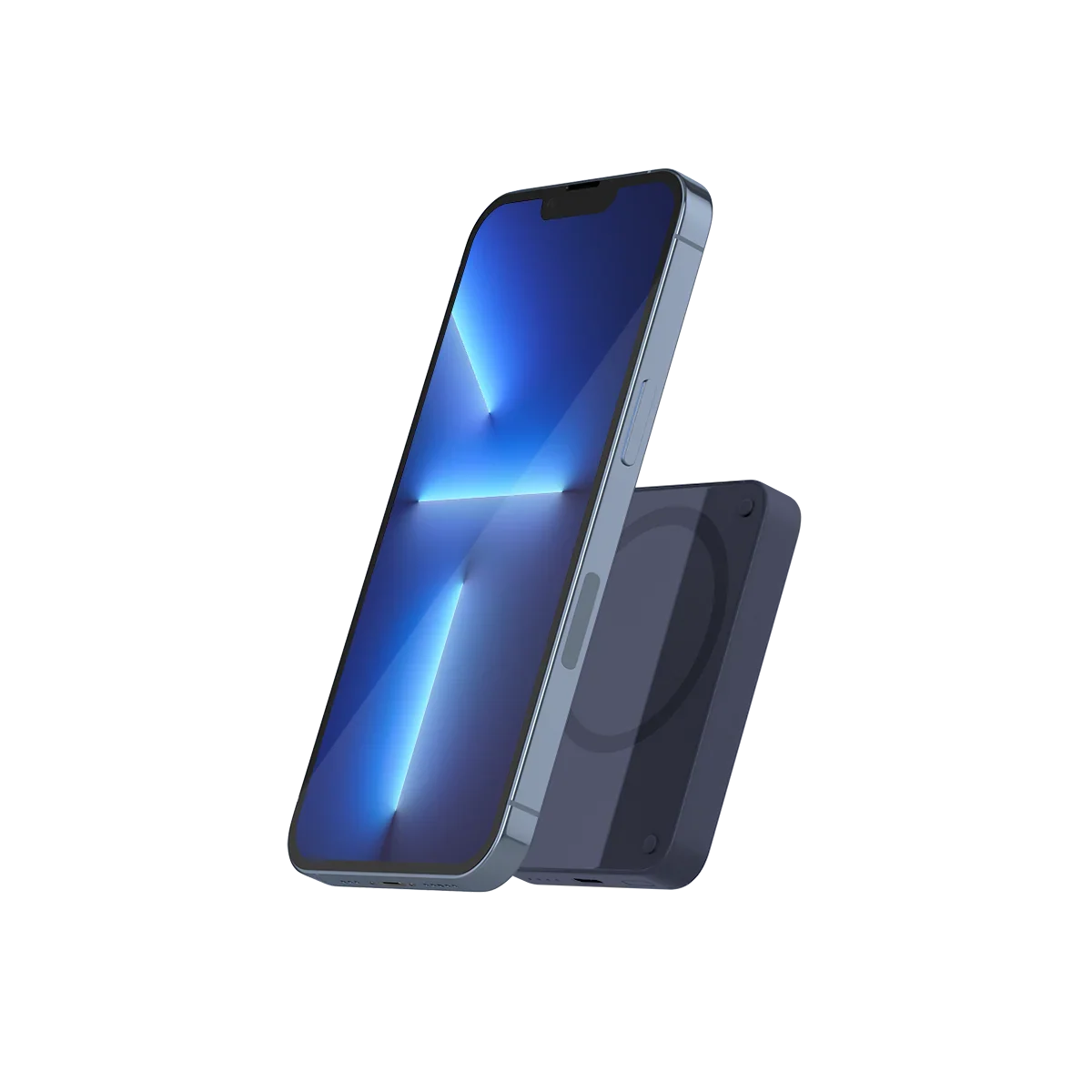 EPICO 4200mAh Magnetic Wireless Power Bank - Blue - iSTYLE RS