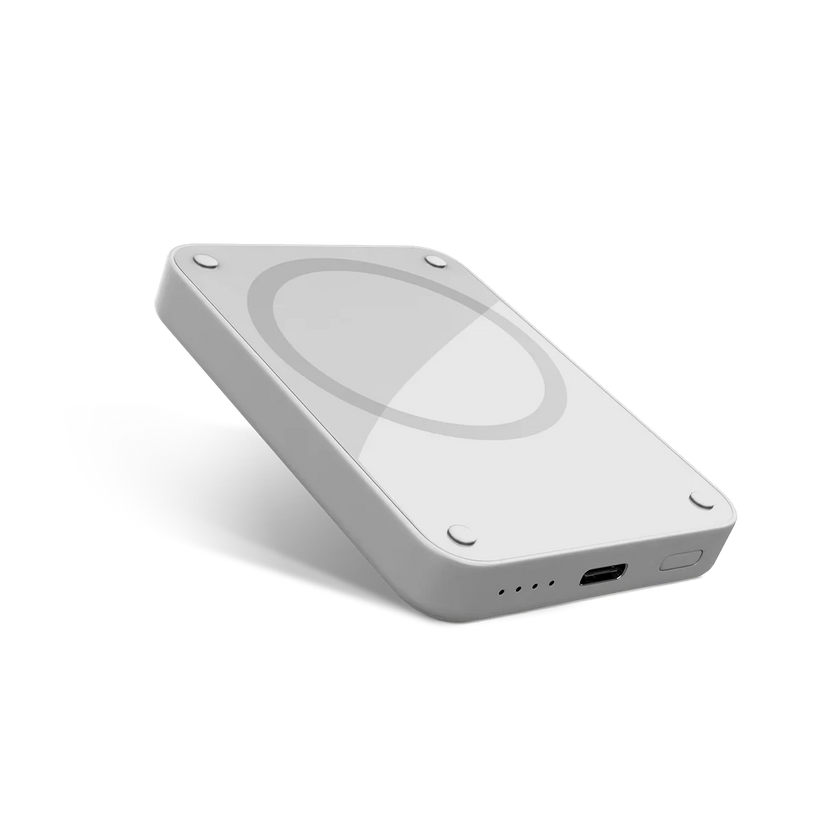Epico 4200mAh Magnetic Wireless Power Bank - Light Gray - iSTYLE RS