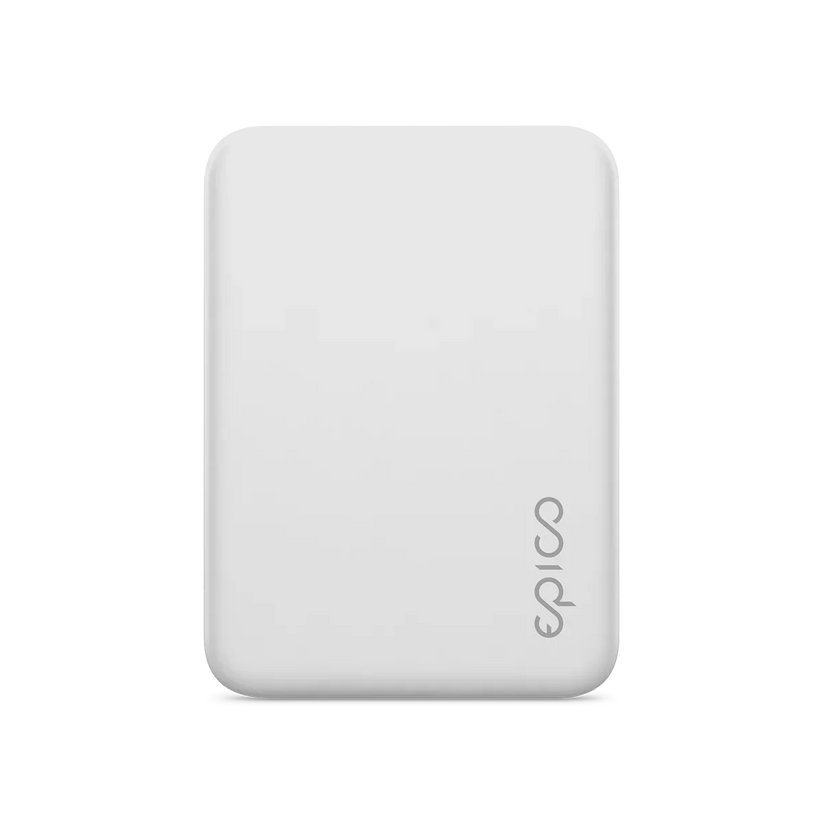 Epico 4200mAh Magnetic Wireless Power Bank - Light Gray - iSTYLE RS
