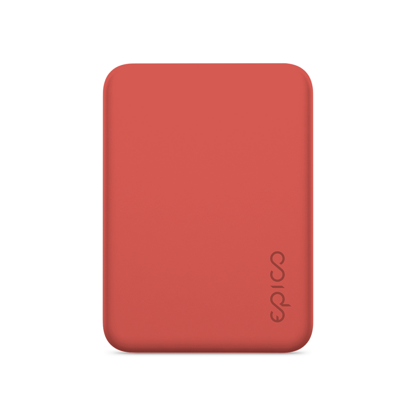 Epico 4200mAh Magnetic Wireless Power Bank - Red - iSTYLE RS