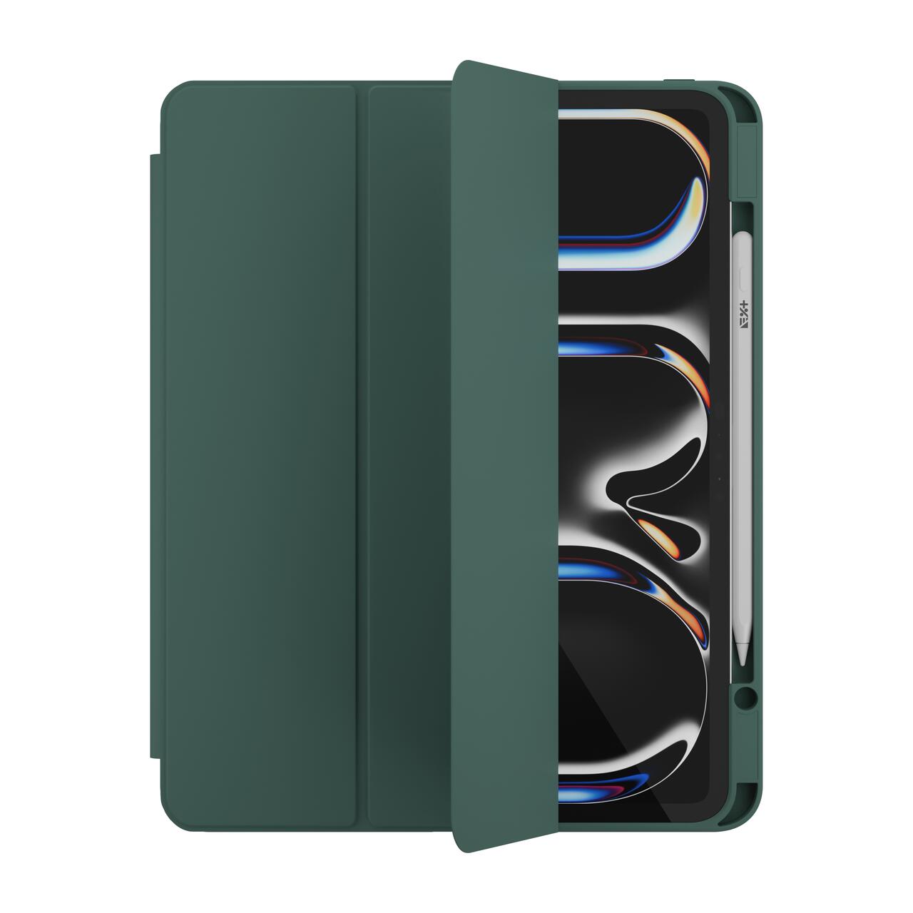 NEXT ONE RollCase for iPad Pro 13 M4 GREEN - iSTYLE RS