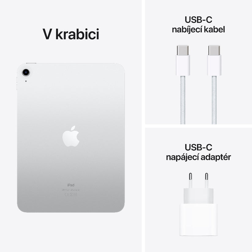 Apple 10,9-inčni iPad (10th) Wi-Fi 64GB - Silver - iSTYLE RS