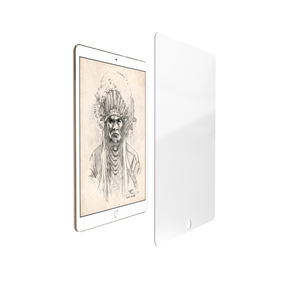 Next Screen Protector sa papirnom teksturom za iPad 9. generacije - iSTYLE RS