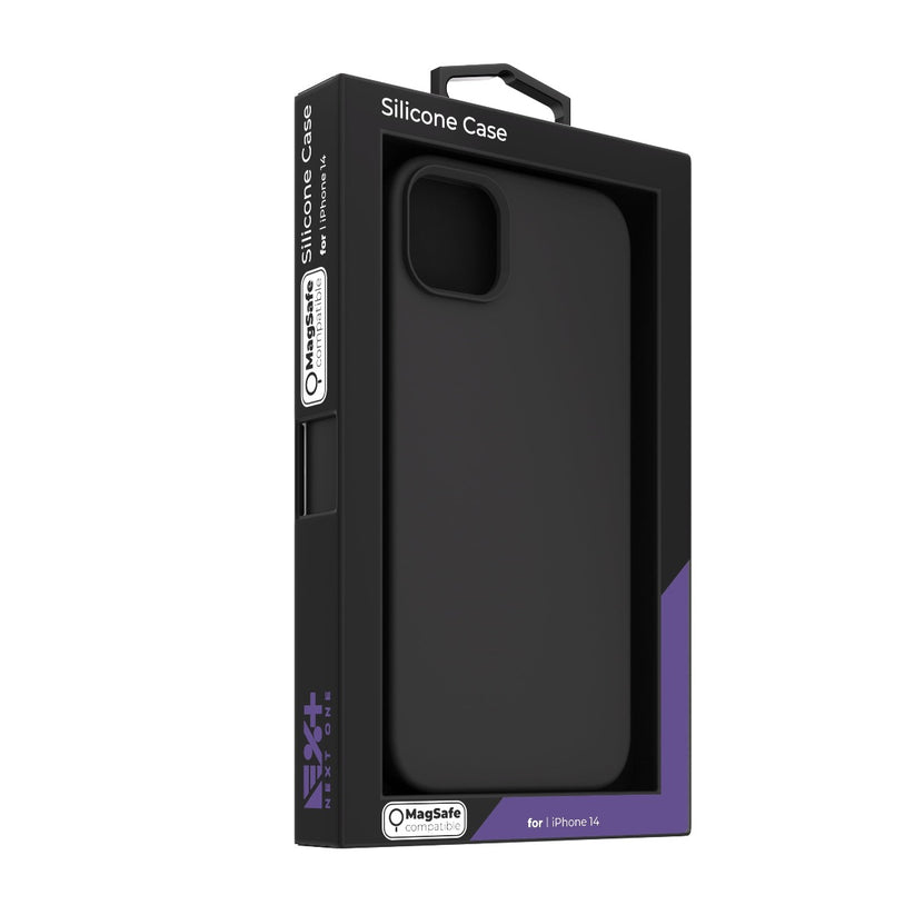 Next One MagSafe Silicone Case for iPhone 14 Max Black - iSTYLE RS