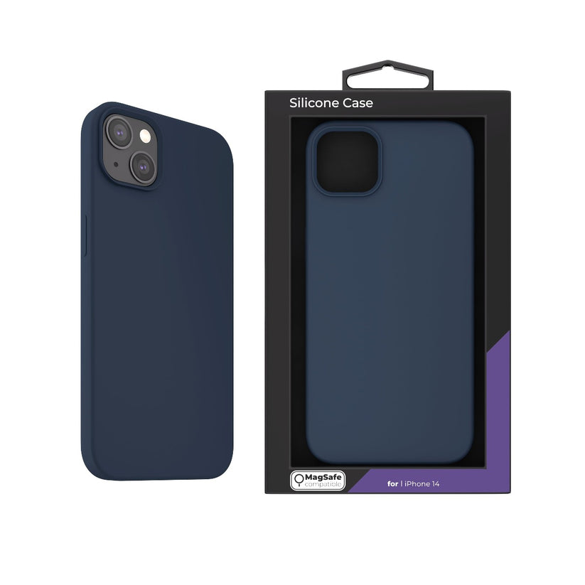 Next One MagSafe Silicone Case for iPhone 14 Max Royal Blue - iSTYLE RS