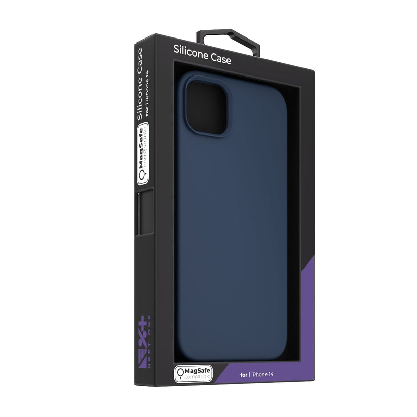 Next One MagSafe Silicone Case for iPhone 14 Max Royal Blue - iSTYLE RS