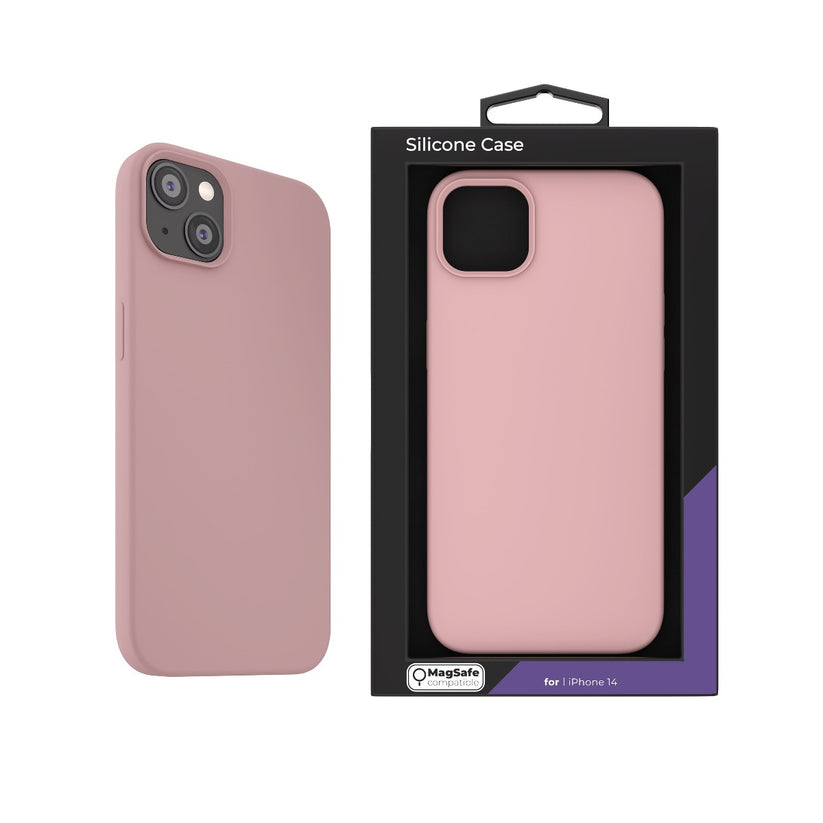 Next One MagSafe Silicone Case for iPhone 14 Max Ballet Pink - iSTYLE RS