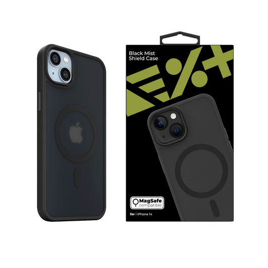NEXT ONE BLACK MIST SHIELD CASE FOR IPHONE 14 |MAGSAFE COMPATIBLE - iSTYLE RS